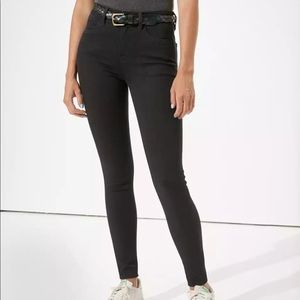 American Eagle Outfitters Black Hi Rise Jeggings